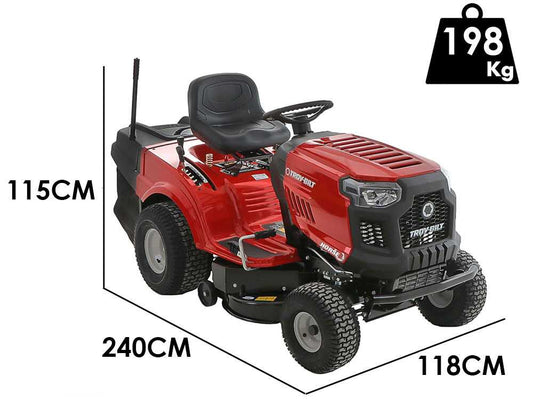 Tractor cortacésped Troy Bilt Horse 105T-R – cambio hidrostático – recogedor