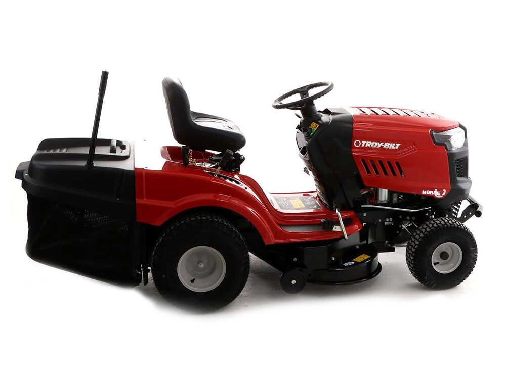 Tractor cortacésped Troy Bilt Horse 105T-R – cambio hidrostático – recogedor