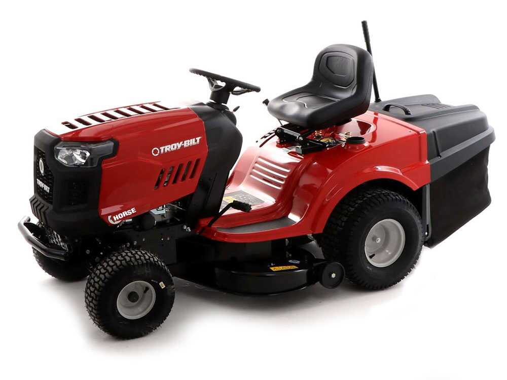 Tractor cortacésped Troy Bilt Horse 105T-R – cambio hidrostático – recogedor