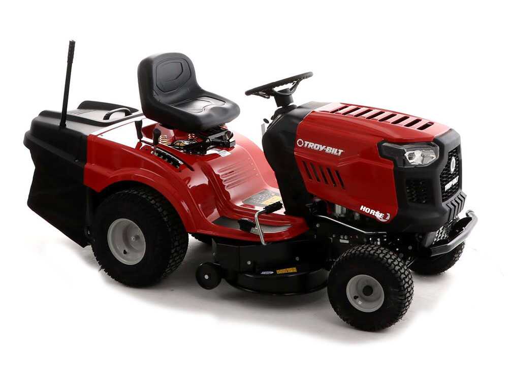 Tractor cortacésped Troy Bilt Horse 105T-R – cambio hidrostático – recogedor