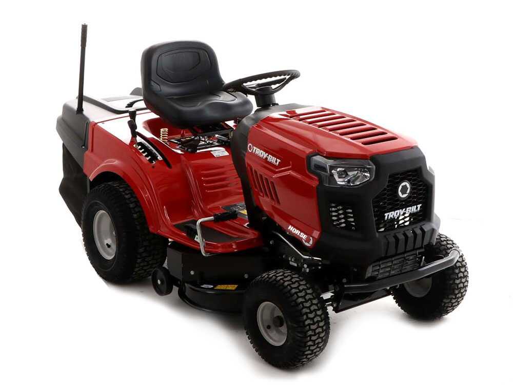 Tractor cortacésped Troy Bilt Horse 105T-R – cambio hidrostático – recogedor