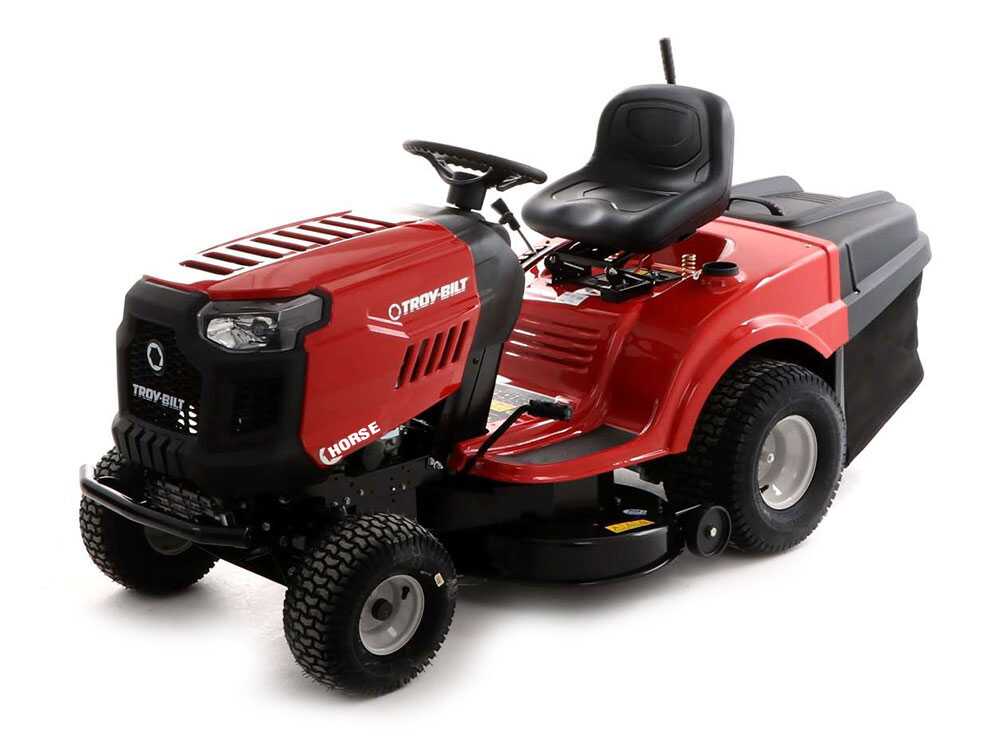 Tractor cortacésped Troy Bilt Horse 105T-R – cambio hidrostático – recogedor