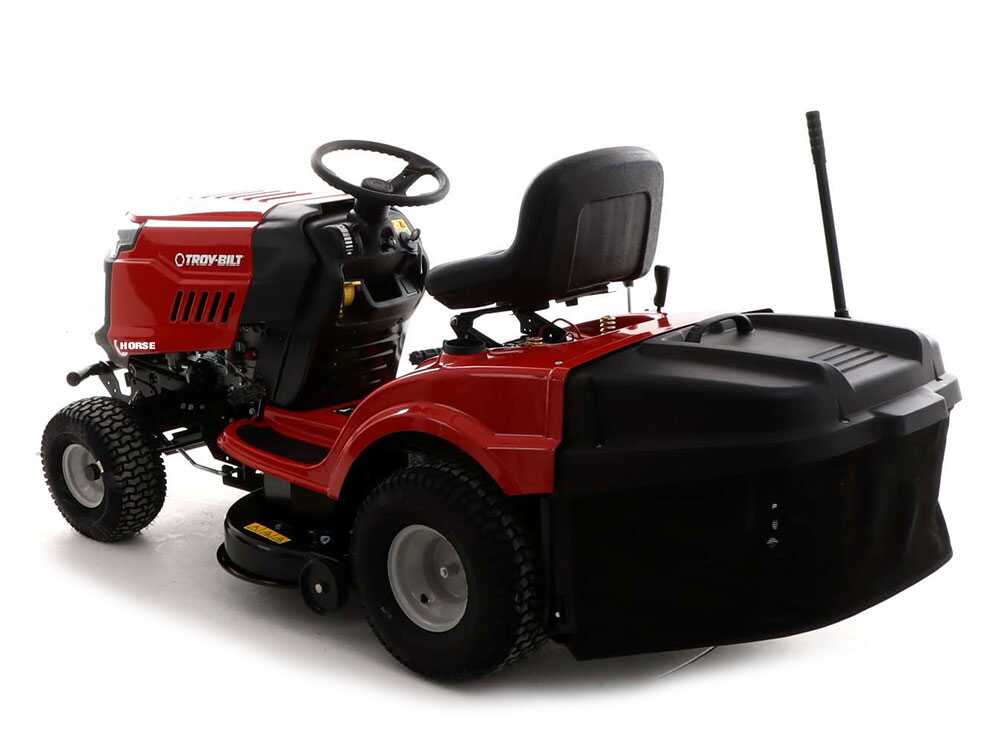 Tractor cortacésped Troy Bilt Horse 105T-R – cambio hidrostático – recogedor