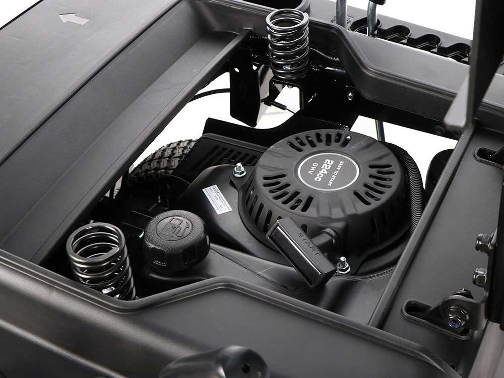 Tractor cortacésped minirider Blackstone RAVEN 61-750 CSM – Motor de 224cc