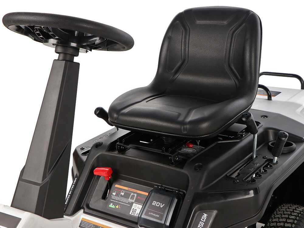 Tractor cortacésped minirider Blackstone RAVEN 61-750 CSM – Motor de 224cc