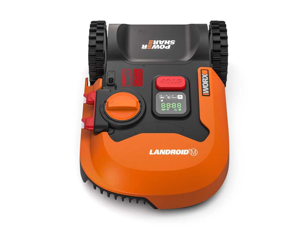 Worx Landroid M WR141E con perímetro batería de Litio – Robot cortacésped – M500