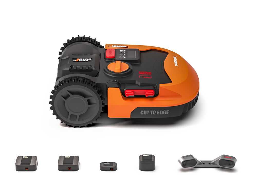 Worx Landroid M WR141E con perímetro batería de Litio – Robot cortacésped – M500