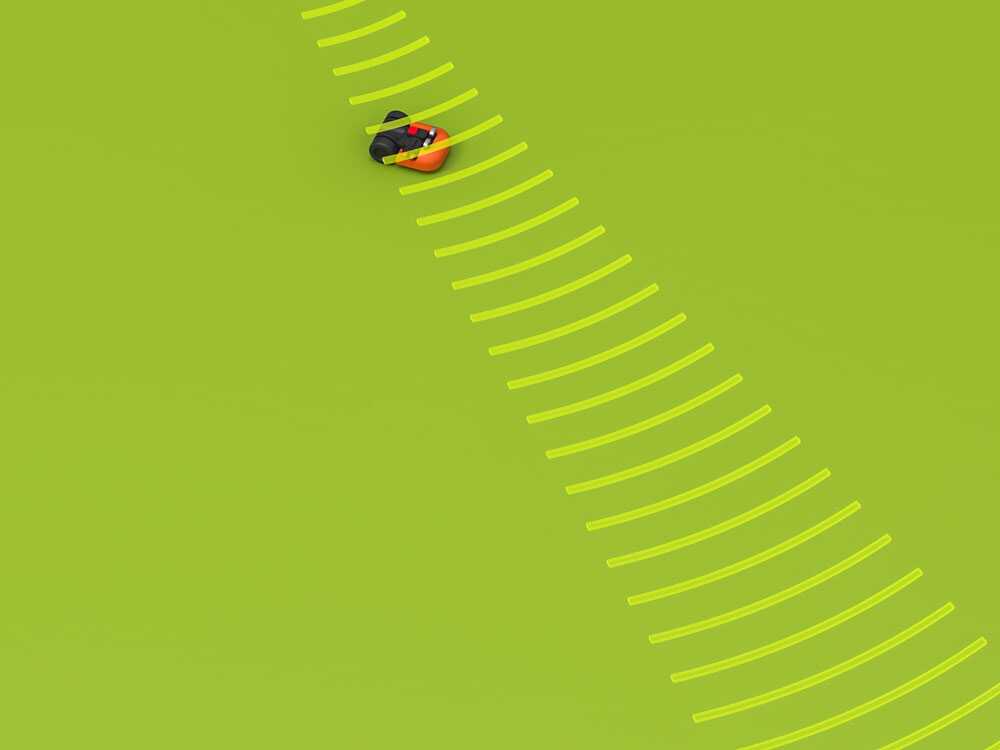 Worx Landroid M WR141E con perímetro batería de Litio – Robot cortacésped – M500