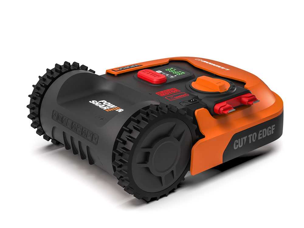Worx Landroid M WR141E con perímetro batería de Litio – Robot cortacésped – M500