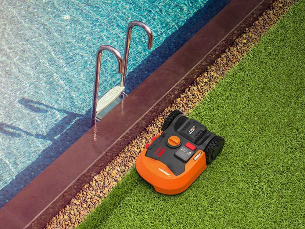 Worx Landroid M WR141E con perímetro batería de Litio – Robot cortacésped – M500