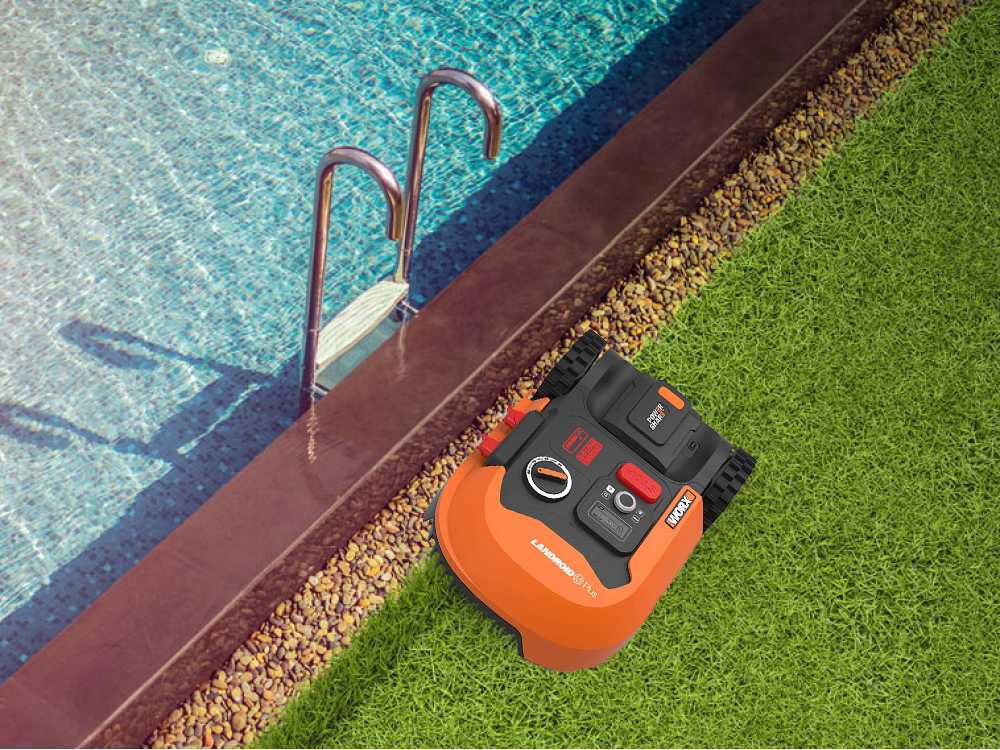 Worx Landroid WR165E con perímetro – Robot cortacésped – batería 20V y 2Ah – M500 2.0