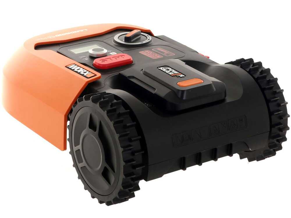 Worx Landroid WR165E con perímetro – Robot cortacésped – batería 20V y 2Ah – M500 2.0