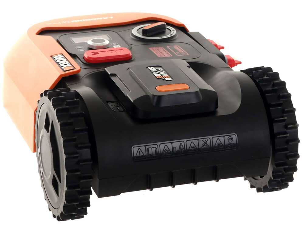 Worx Landroid WR165E con perímetro – Robot cortacésped – batería 20V y 2Ah – M500 2.0