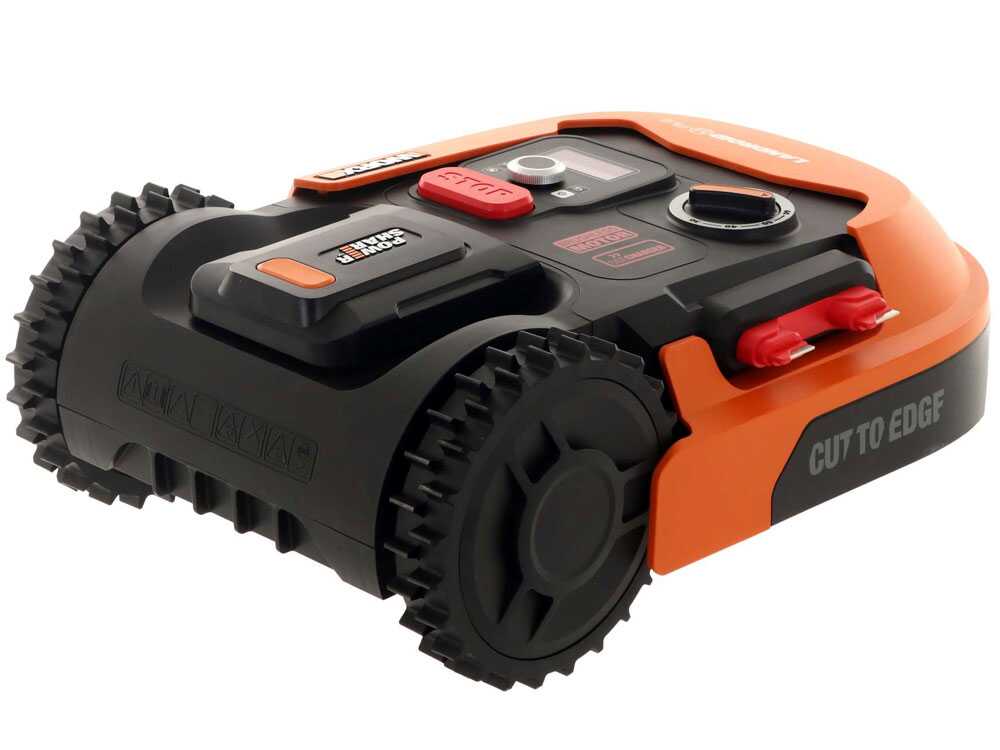 Worx Landroid WR165E con perímetro – Robot cortacésped – batería 20V y 2Ah – M500 2.0
